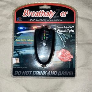 Breathalyzer keychain